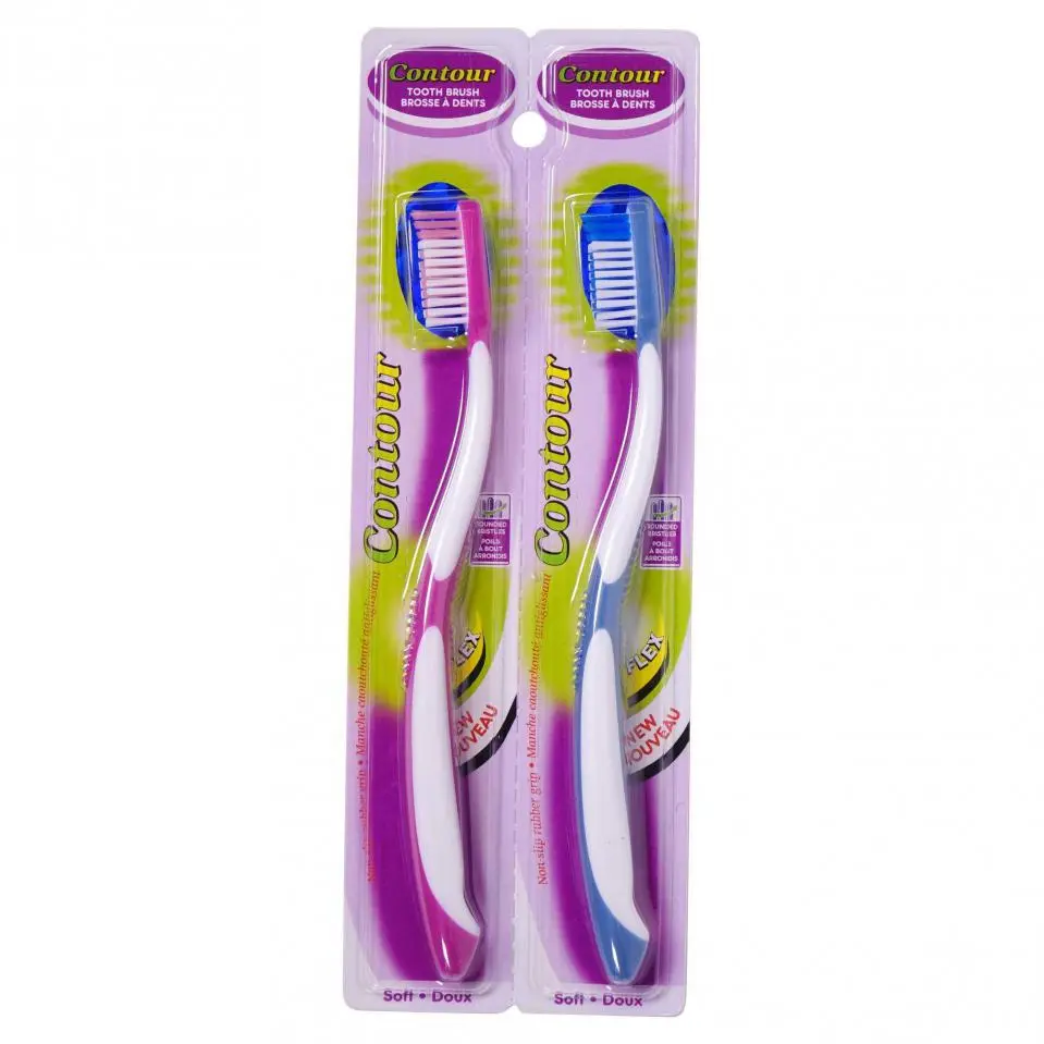 Toothbrushes 2PK (Assorted Colours