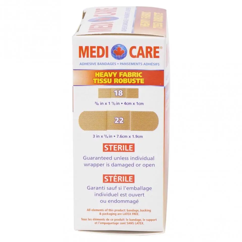 Heavy Fabric Adhesive Bandages 40PK