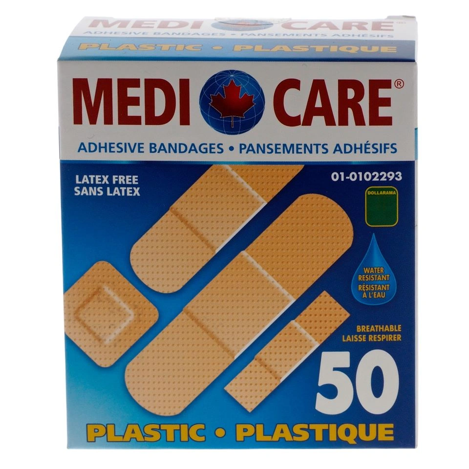 Water Resistant Adhesive Bandages 50PK