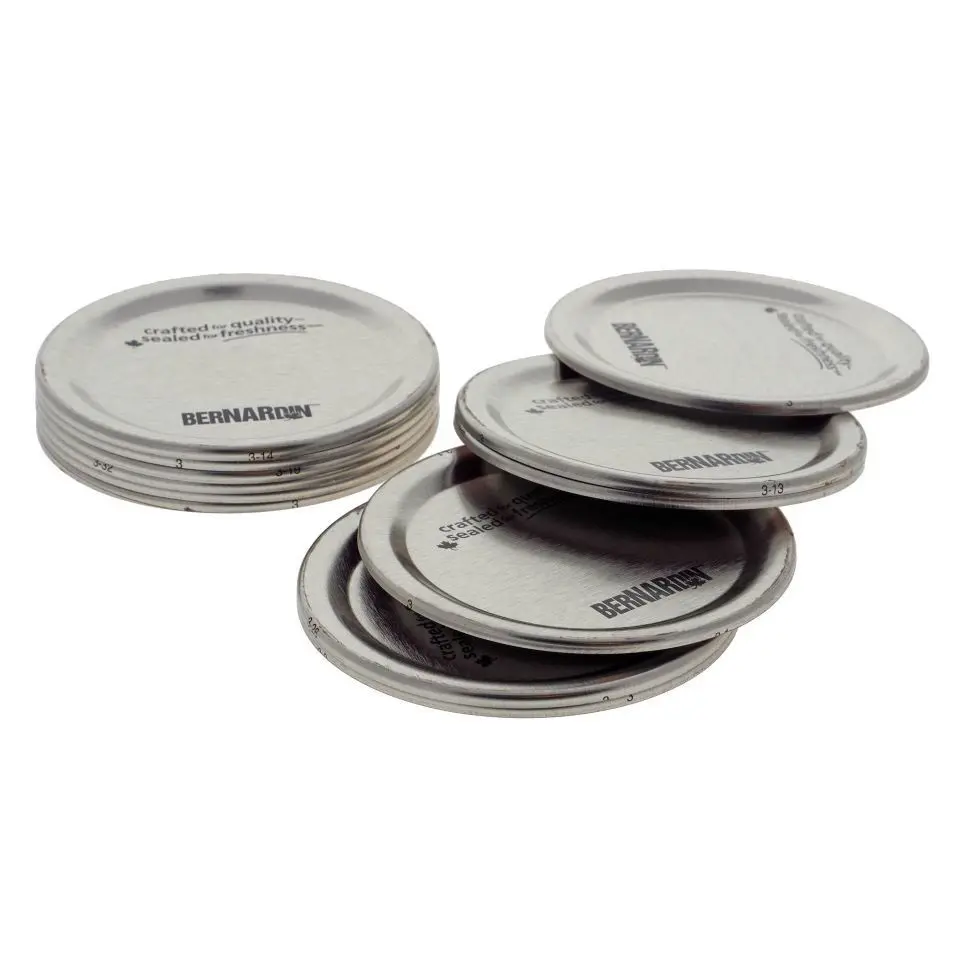 Mason Jar Snap Lids 12PK