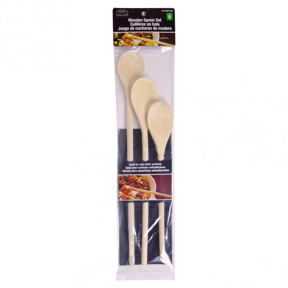 Wooden Spoons 3PK