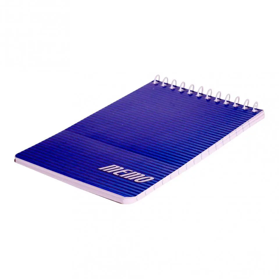 Spiral Memo Notepads 3PK (Assorted Colours)