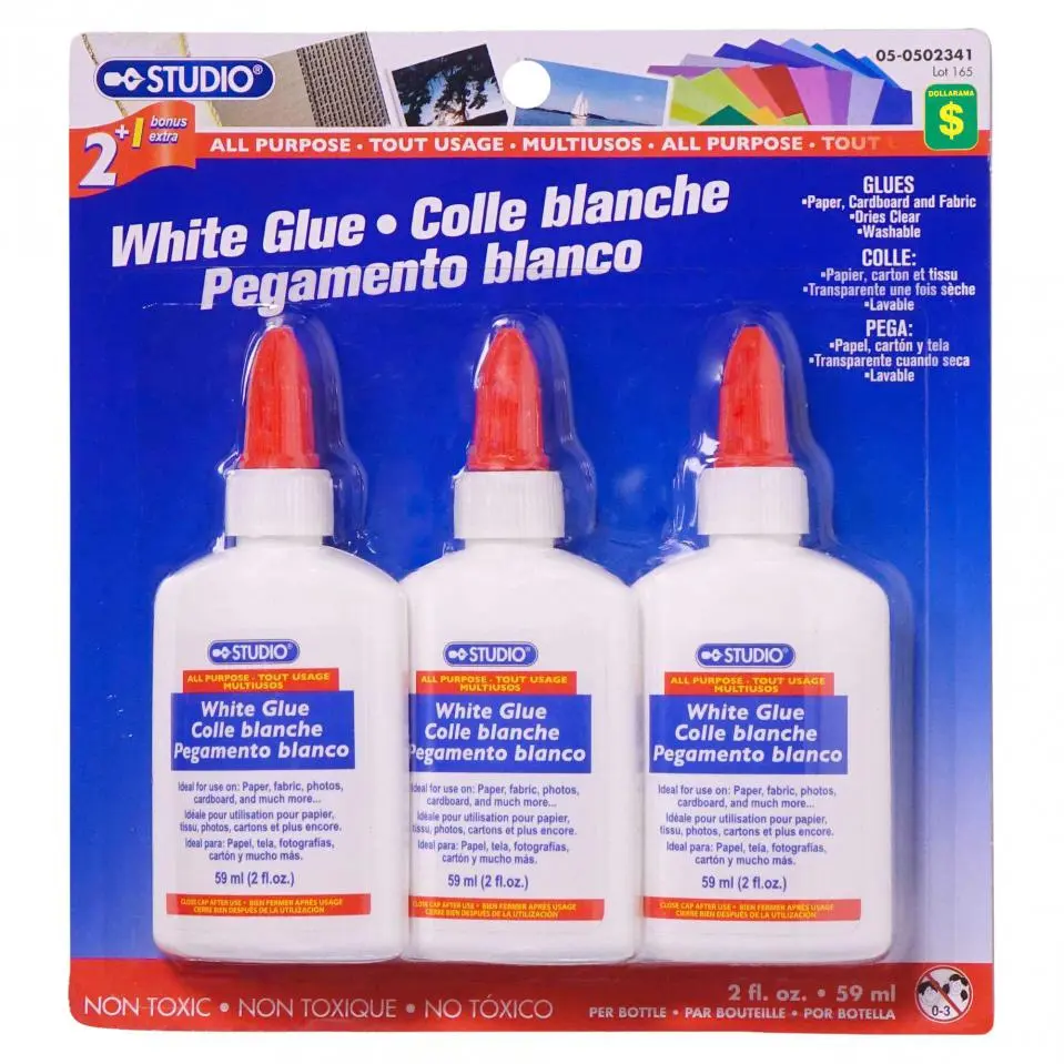 White Glue 3PK