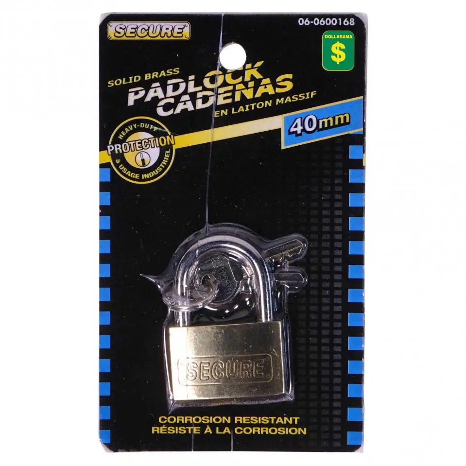 Solid Brass Padlock