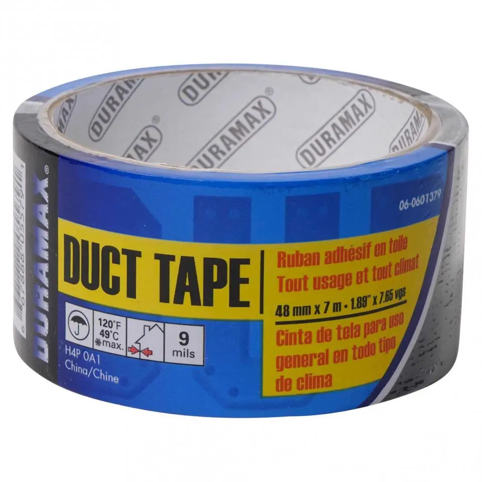 General Purpose Duct Tape - black - Case of 24 | Dollarama