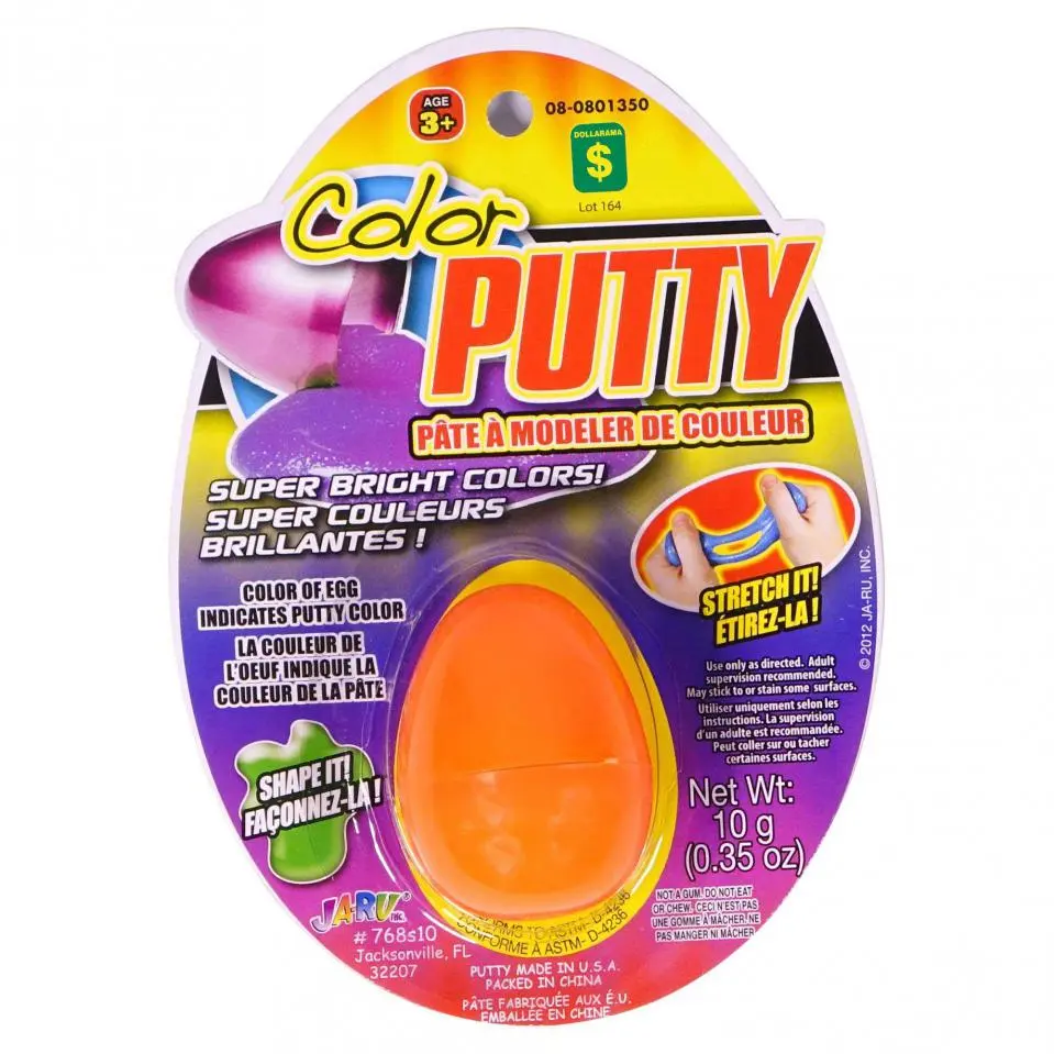 Coloured Putty (Assorted Colours)