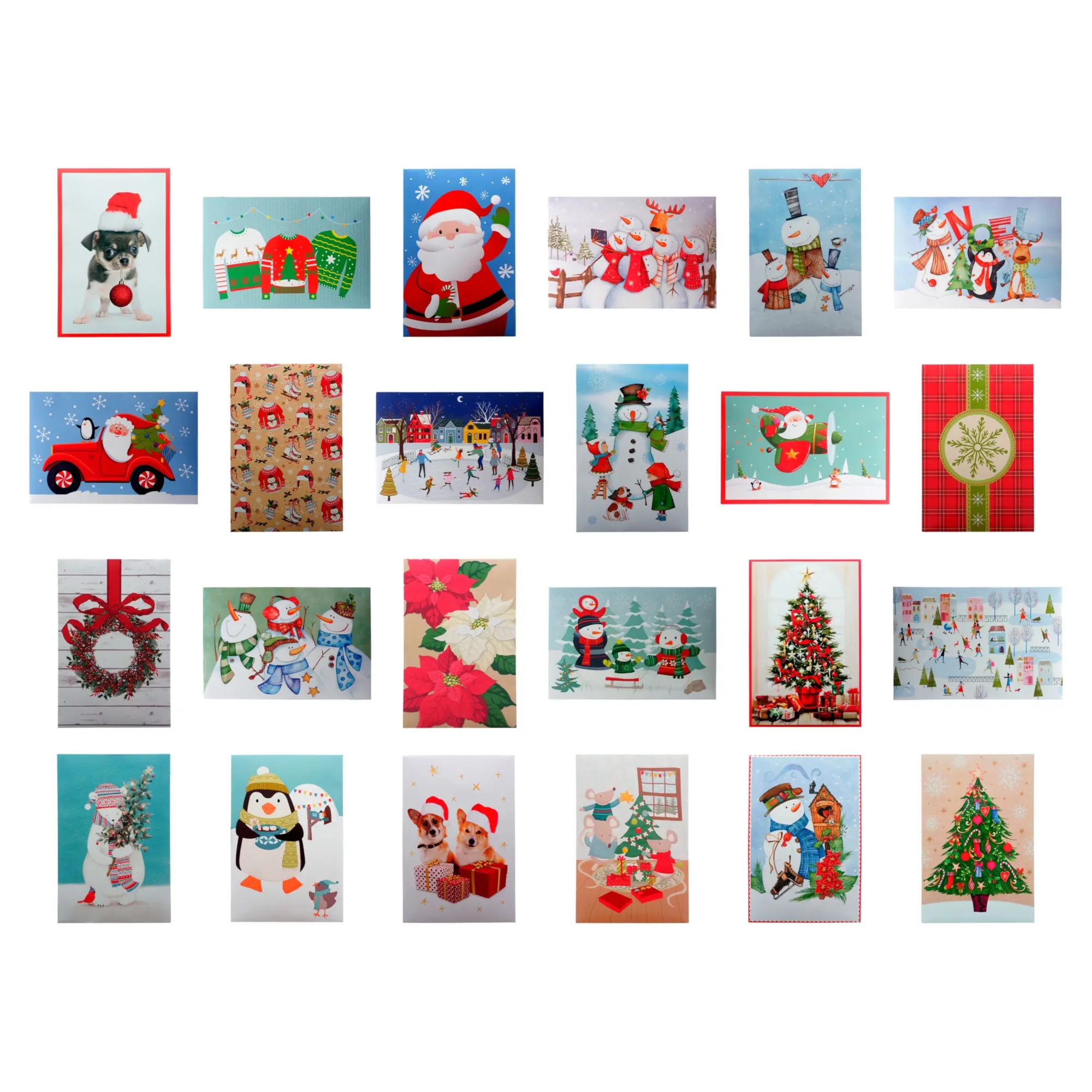 Christmas Foldable 2pc Gift Boxes