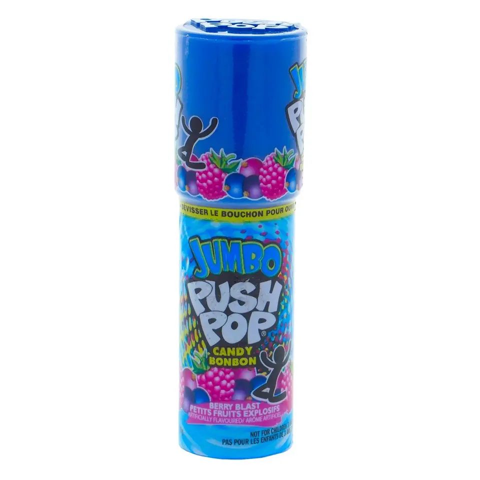 Jumbo Push Pop Candies (Assorted Flavours)