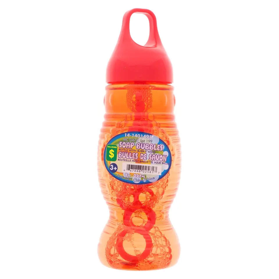 Soap Bubble Bottle with Wand