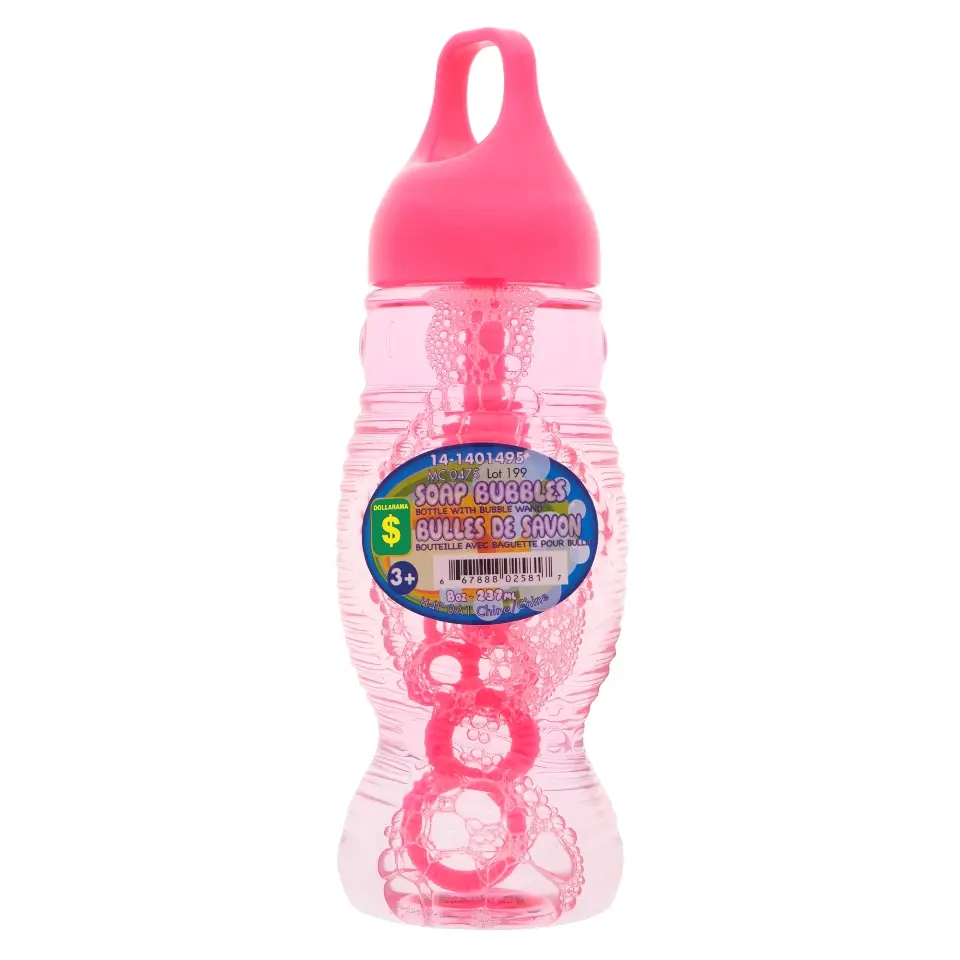 Soap Bubble Bottle with Wand