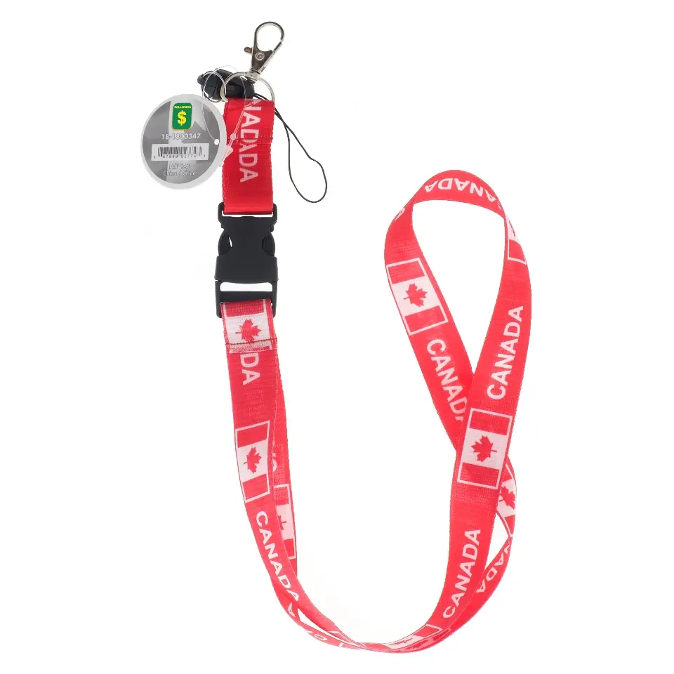 DOLLARAMA Canada Themed Lanyard 20