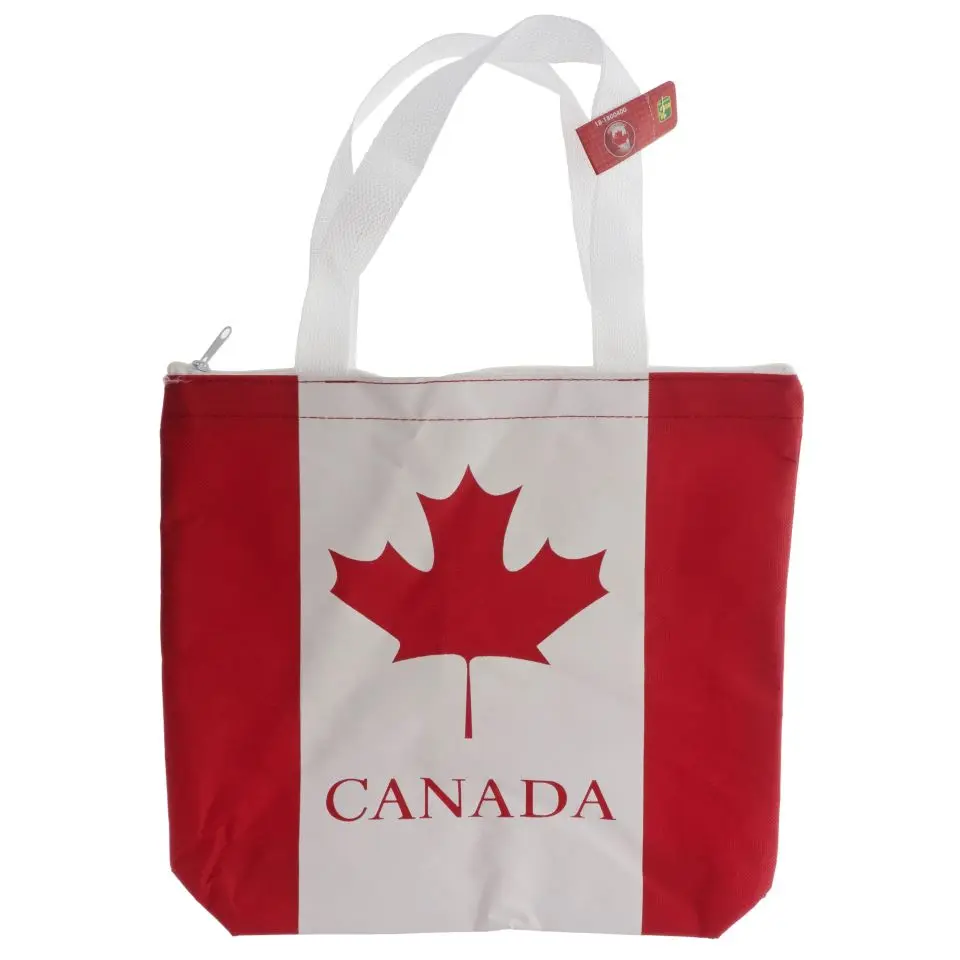 Sac en tissu à l'effigie du Canada - Caisse de 18 | Dollarama