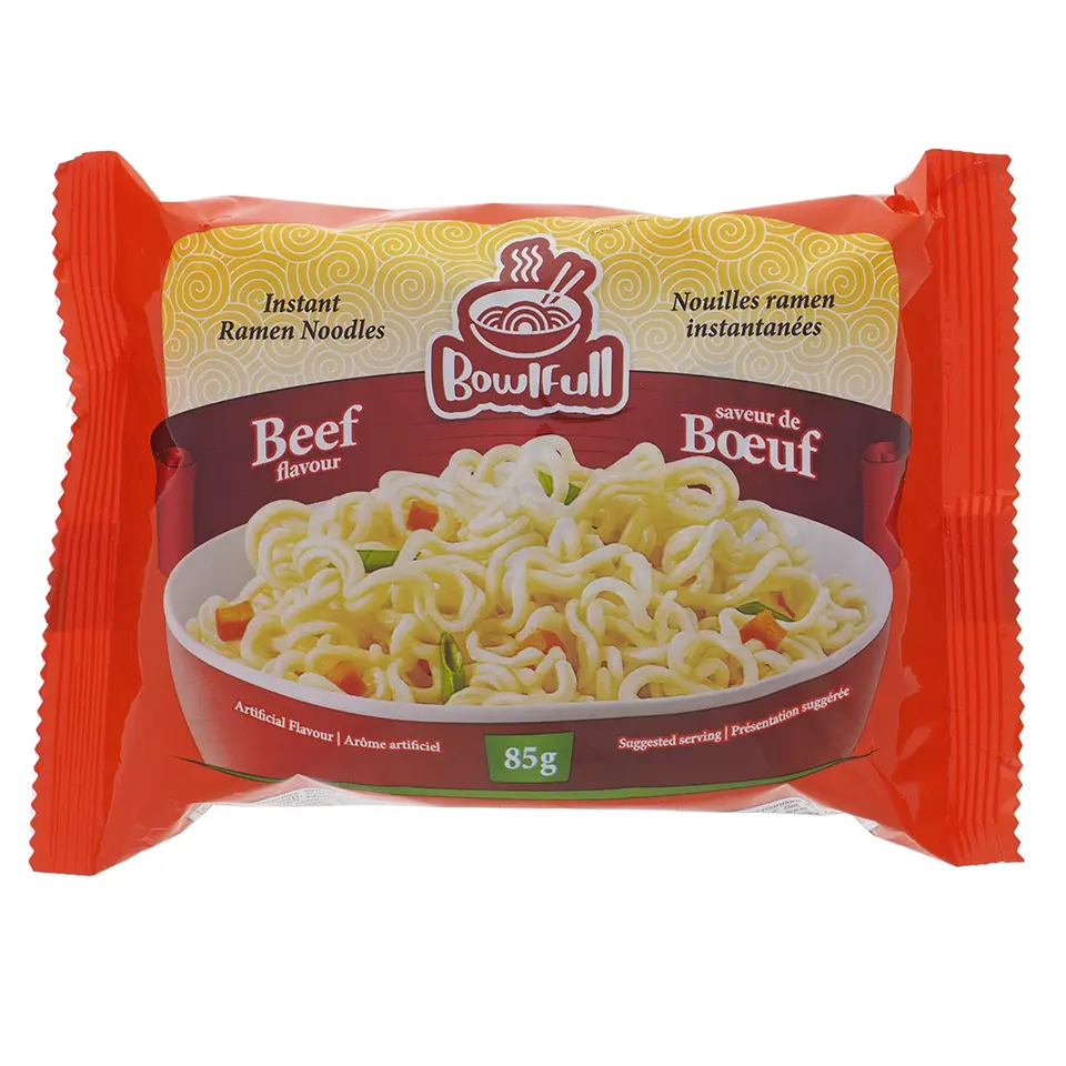 Instant Beef Flavour Noodle Soup