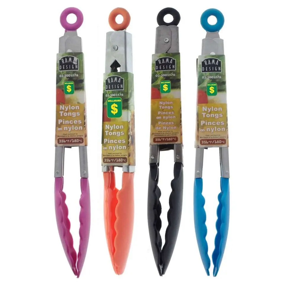 Nylon Tongs (Assorted Colours)