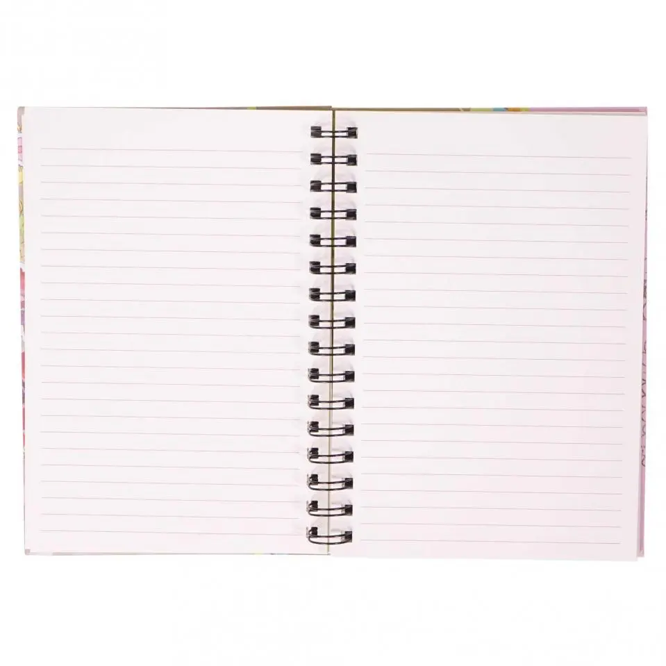 Spiral Notebook with elastic (Assorted Styles)