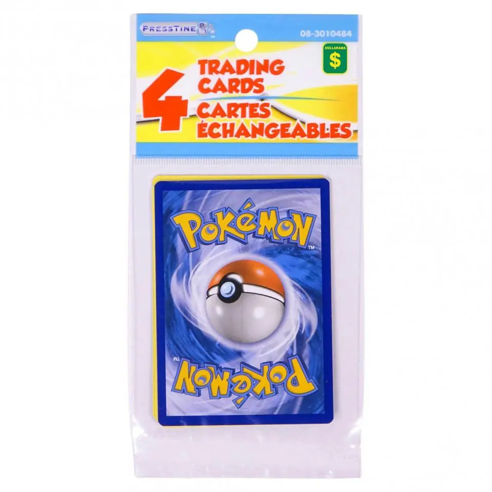 Pokémon Trading Cards 4PK