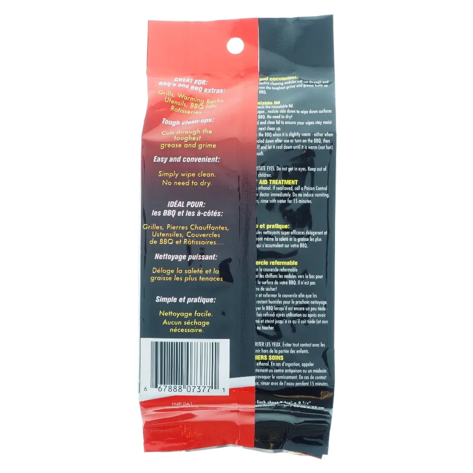 10pc Heavy Duty BBQ Wipes