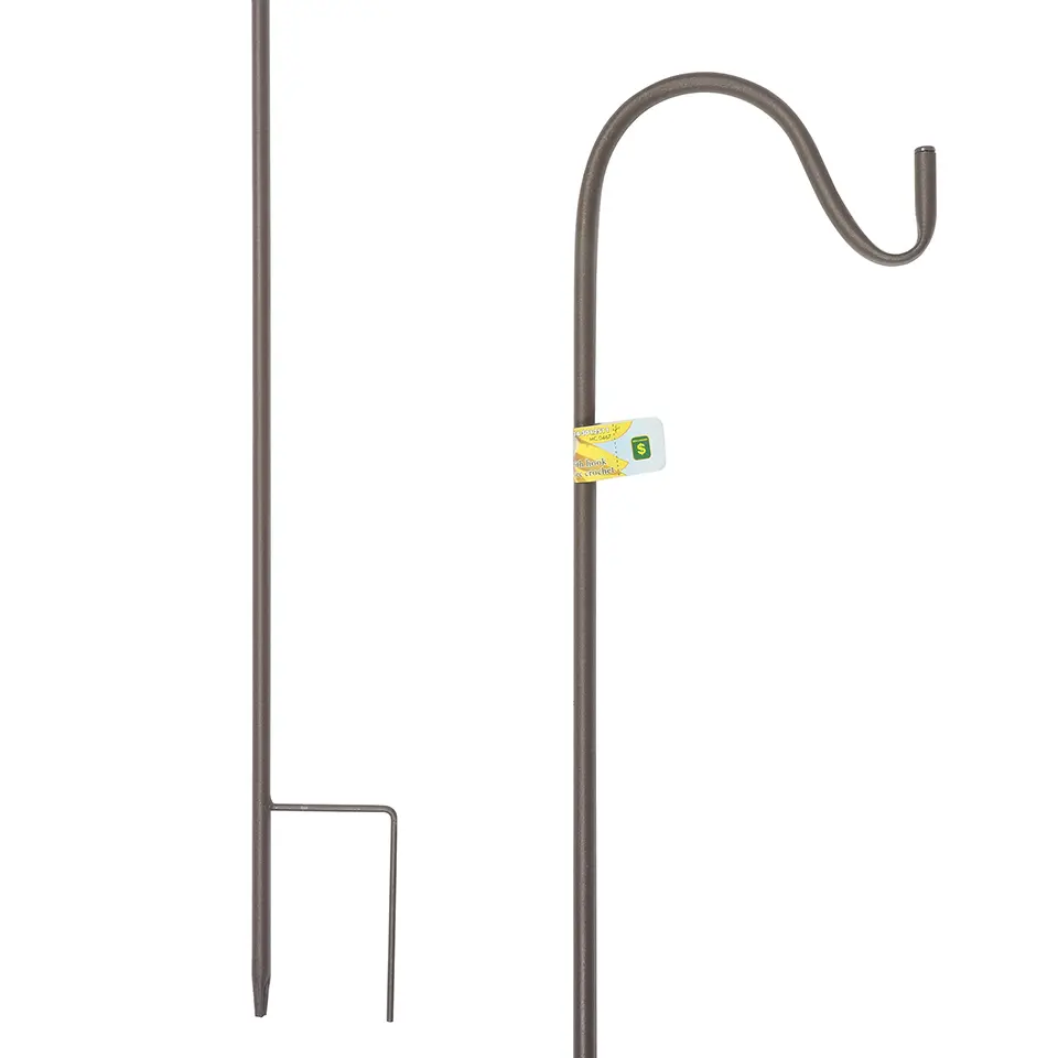 Metal Garden Stake With Hook