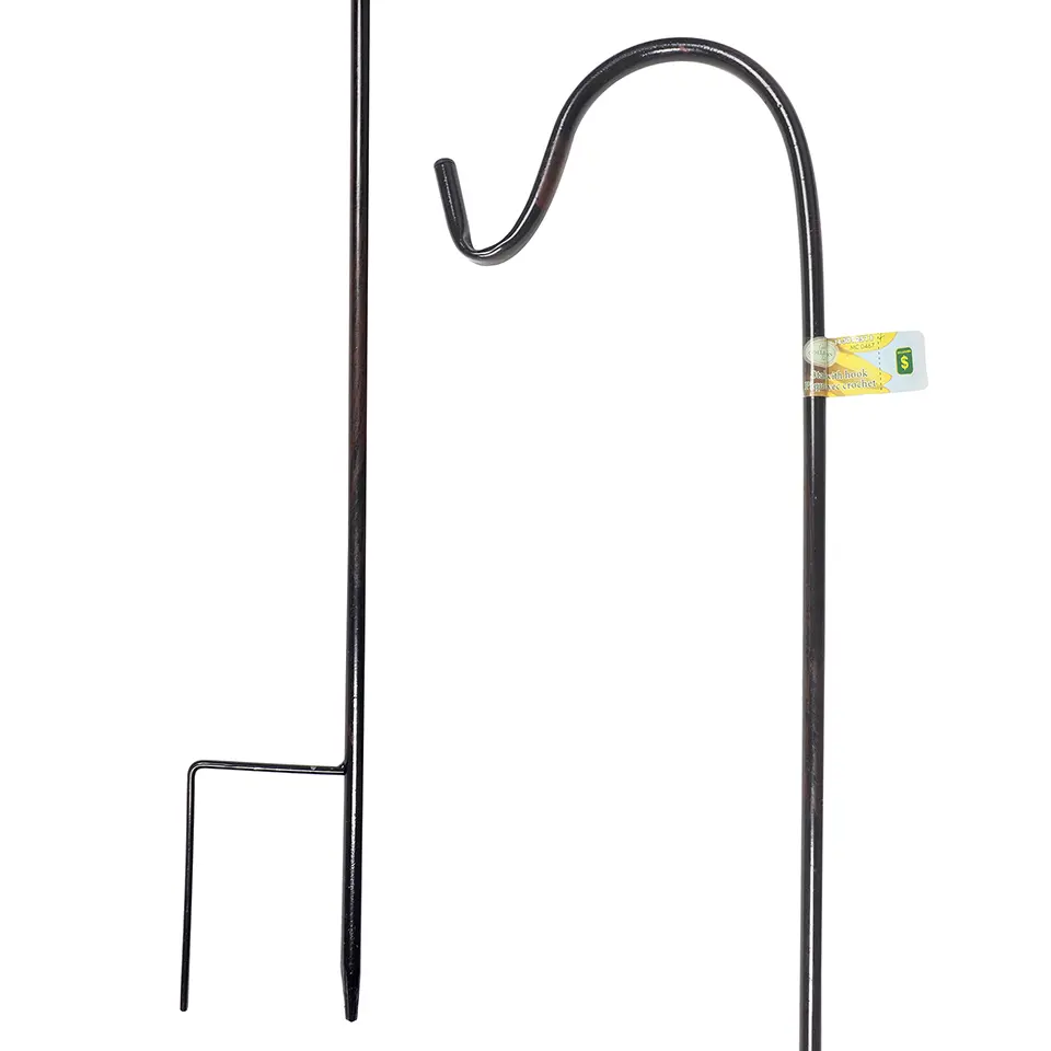 Metal Garden Stake With Hook