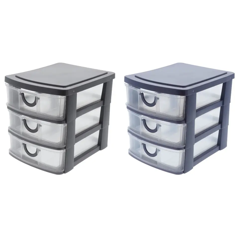 3 Drawer Organizer With Handles