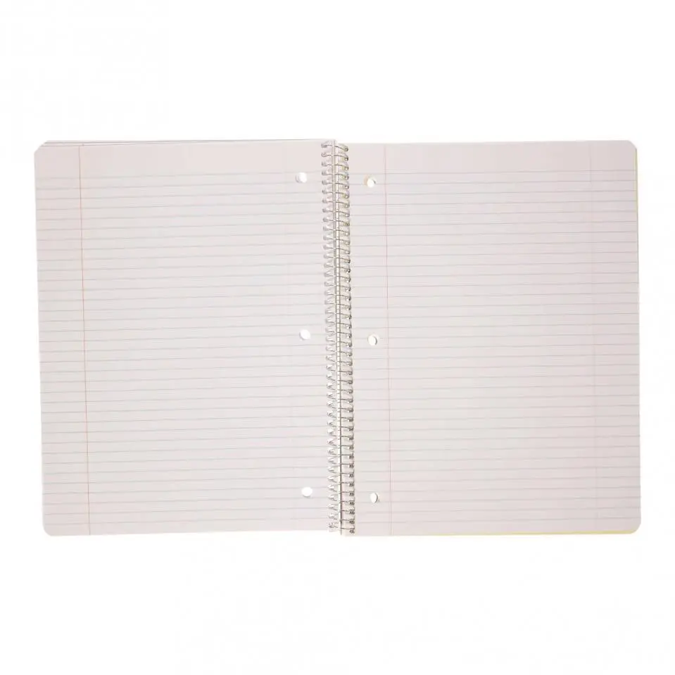 3-Subject Spiral Notebook (Assorted Colours)