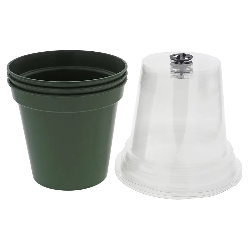 3PC Plant Growing Pots with Cover