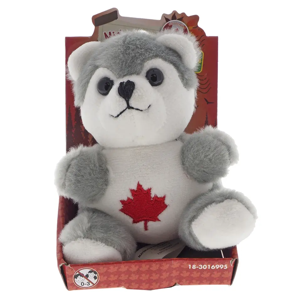 Mini Canada Plush Animals - Case of 24 | Dollarama