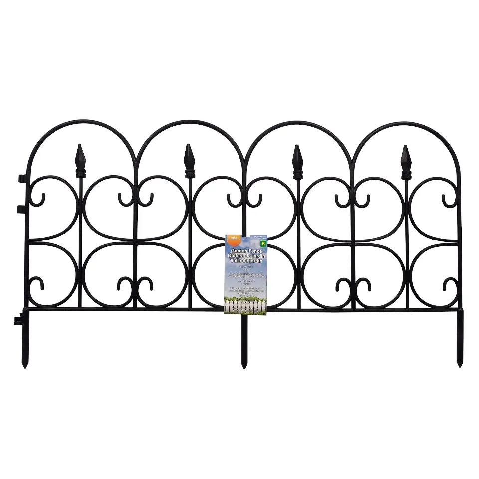 Ornate Plastic Garden Fence