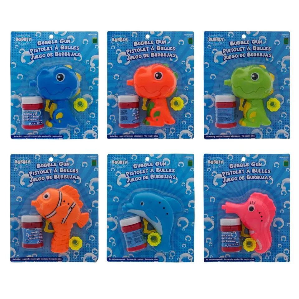 Fish & Dino Bubble Gun