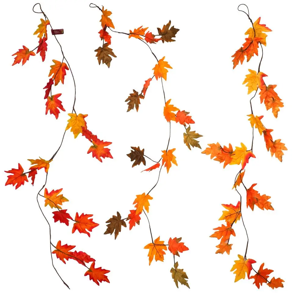 Large Maple Leaves Garland