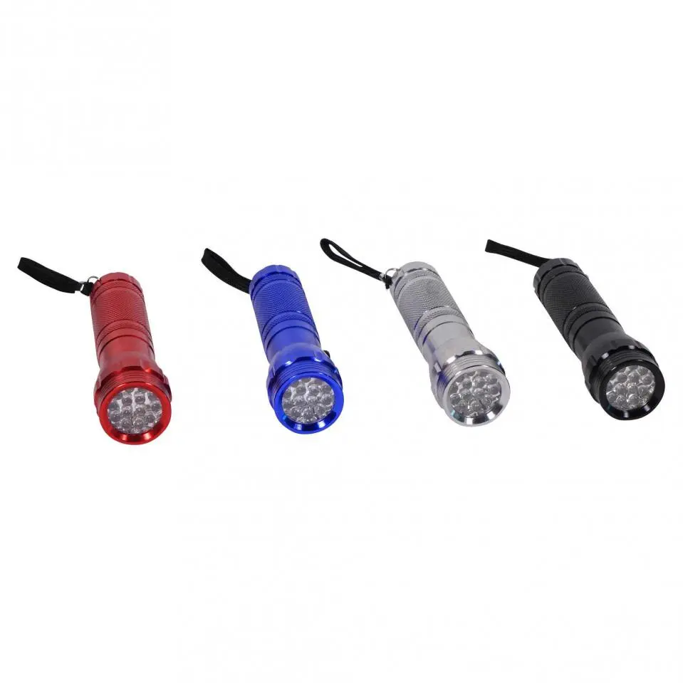 Aluminum LED Flashlight (Assorted Colours)