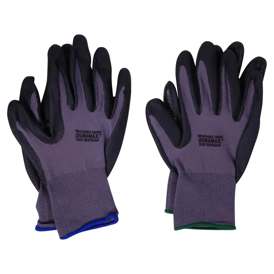 Nitrile Dipped Breathable Fabric Gloves