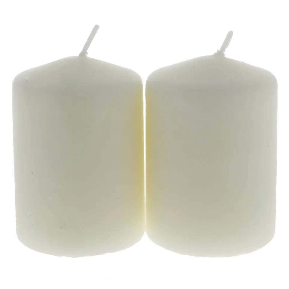 Unscented Candles 2PK - Case of 12 | Dollarama
