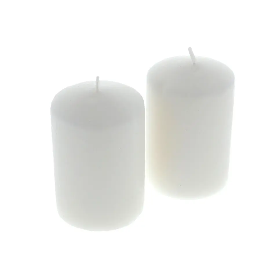 Unscented Candles 2PK - Case of 12 | Dollarama