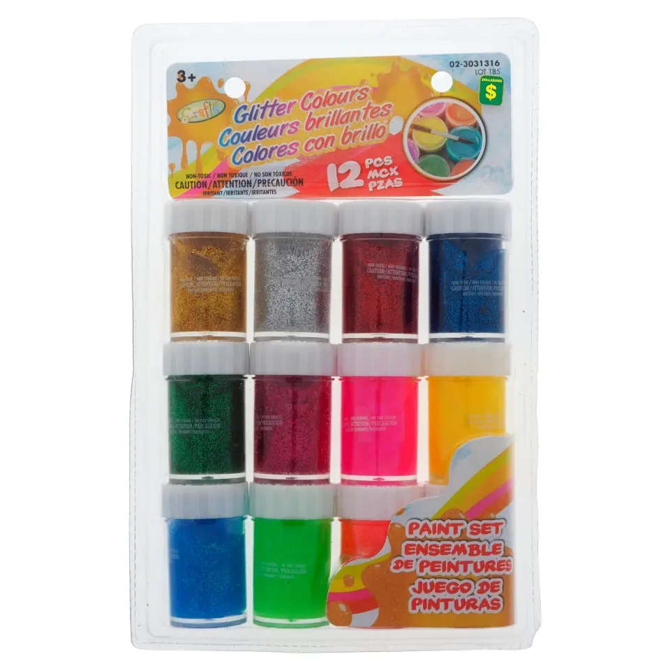 Paint Set 12PK (Assorted Colours)