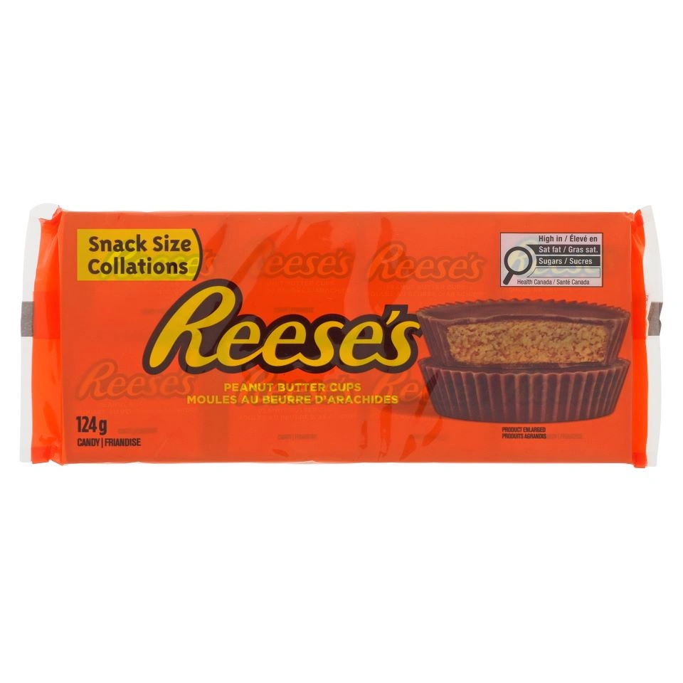 8Pk Reese Mini Peanut Butter Cups - Case of 18 | Dollarama