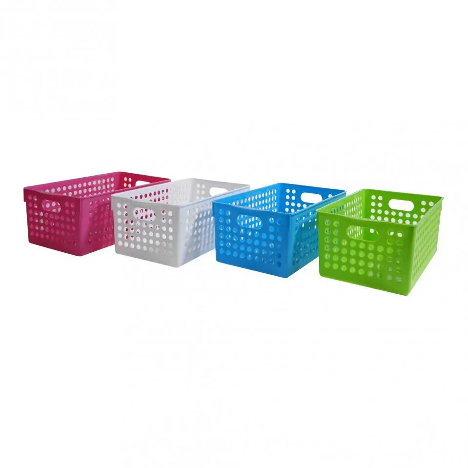 Plastic Basket (Assorted Colours