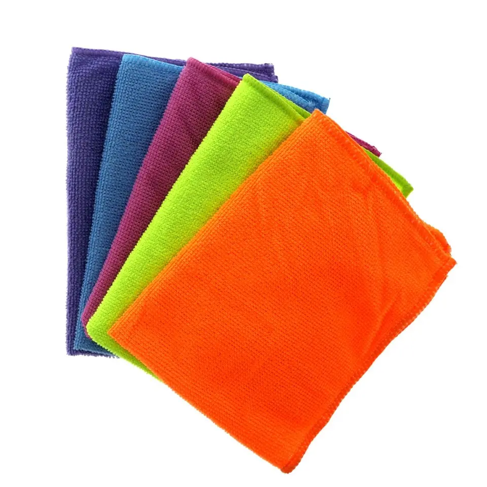 Microfibre Cloths 5PK (Assorted Colours)