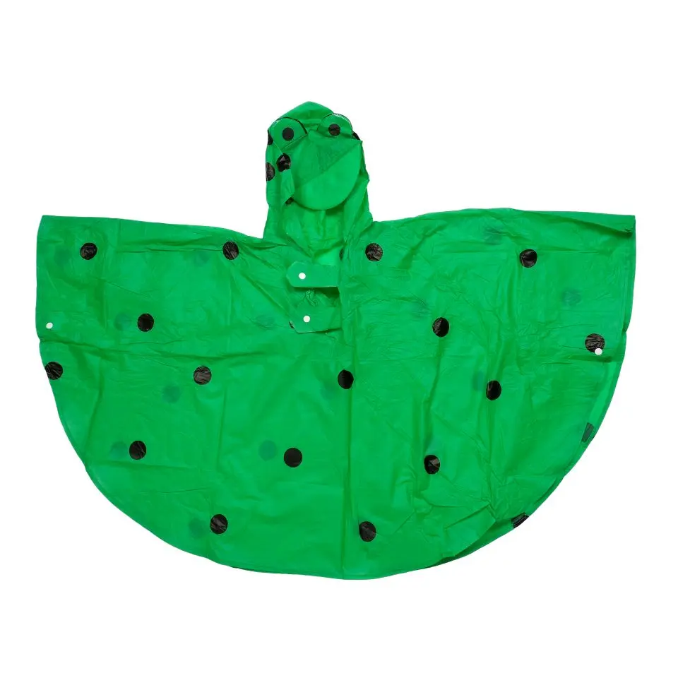 Animal Character Rain Poncho For Kids