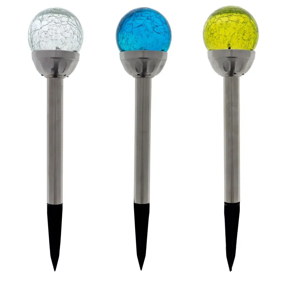 ILLUMIN8 Glass Ball Solar Stake