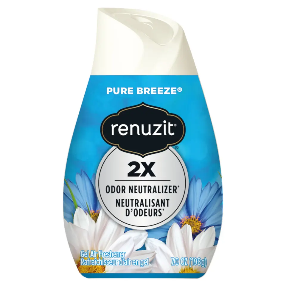Rafraîchisseur d'air en gel parfum brise pure - Caisse de 12 | Dollarama
