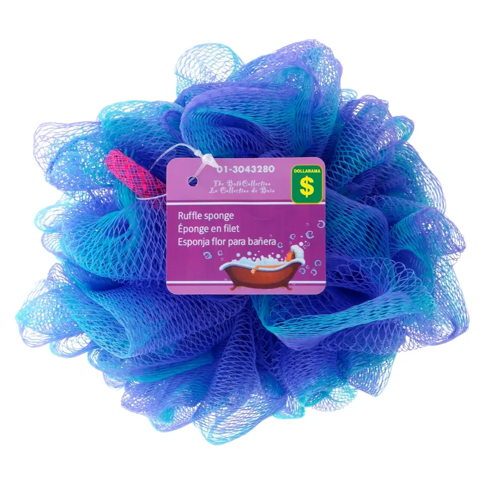 Bath Sponge (Assorted Colours) - Case of 36 | Dollarama