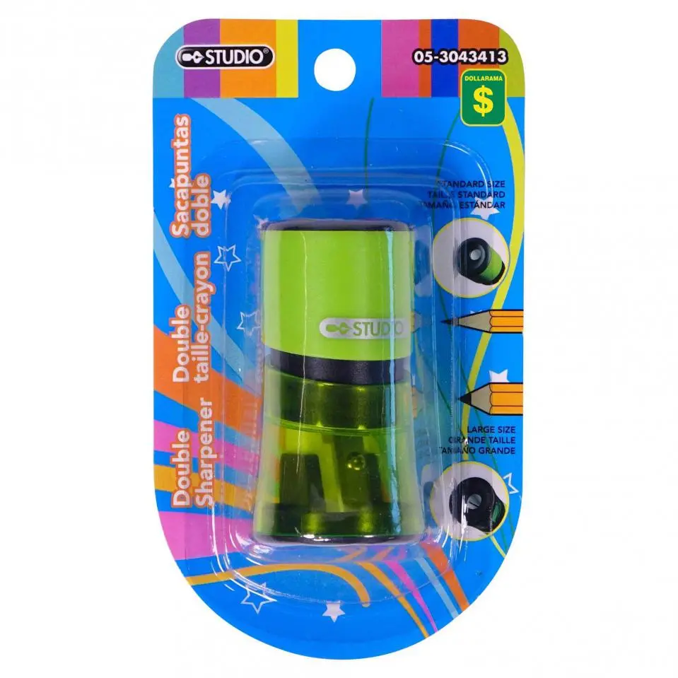 Double Sharpener (Assorted Colours)