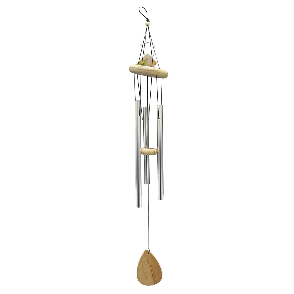 Large Wood Windchime