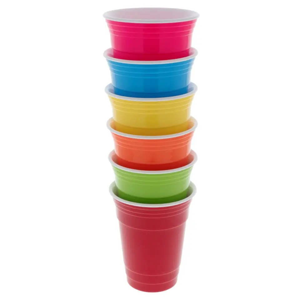 Verre en plastique à double paroi - Caisse de 24 | Dollarama