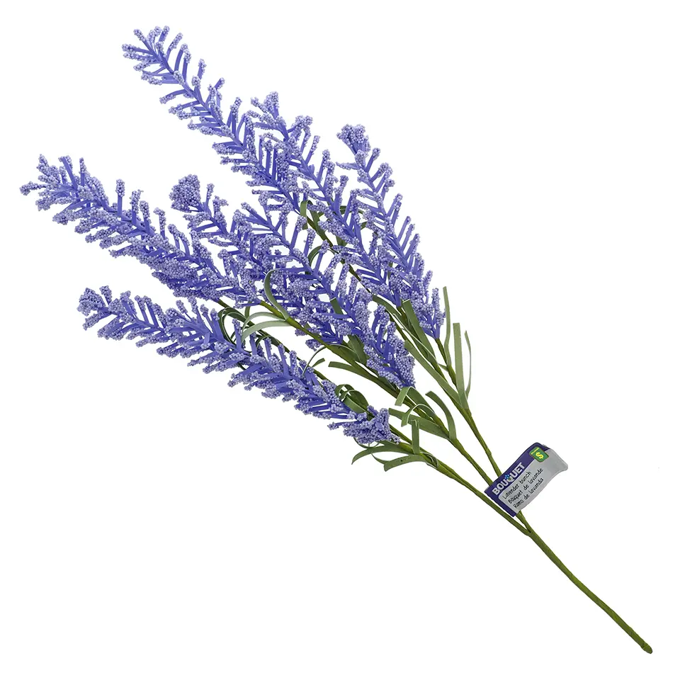 20.5 cm Lavender Bunch with Leaves