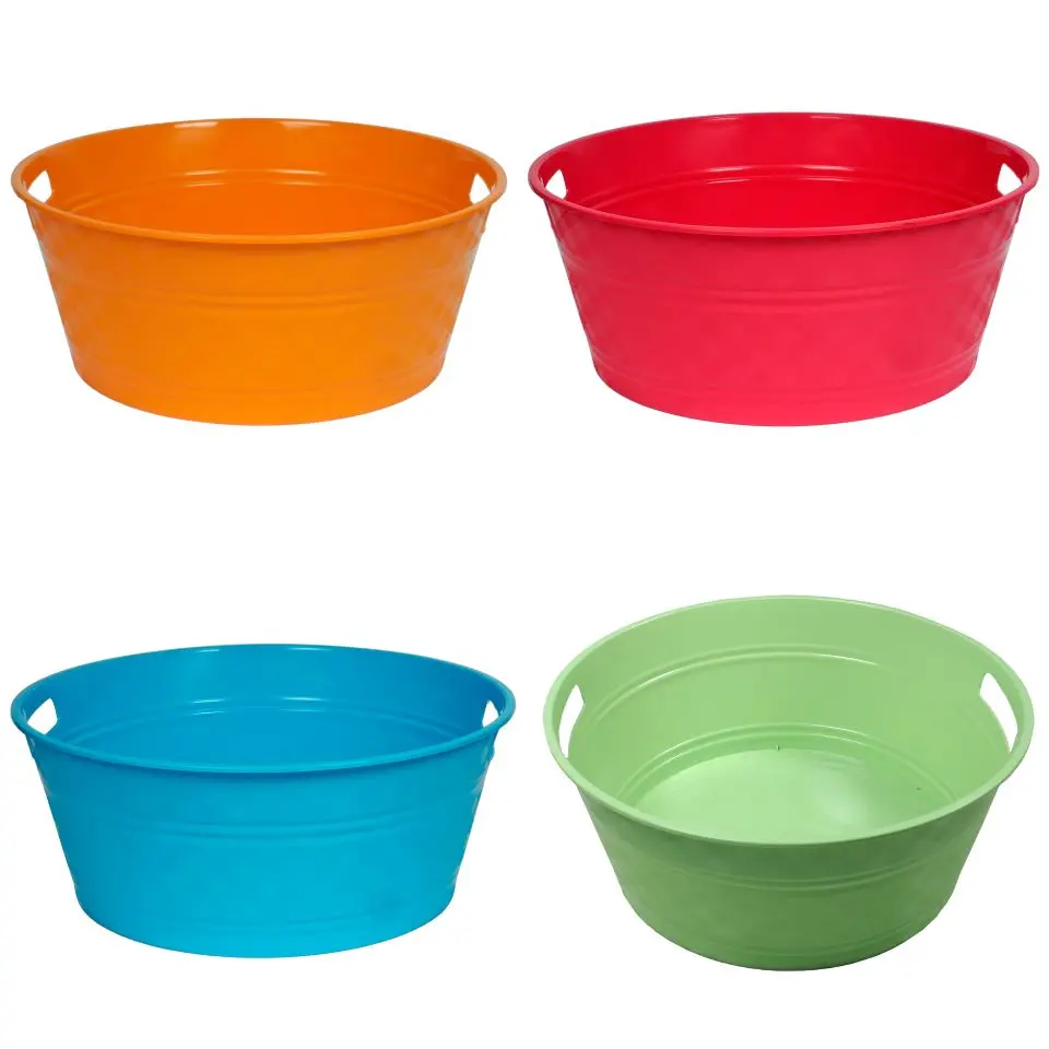 17.75" Round Tub with 2 handles