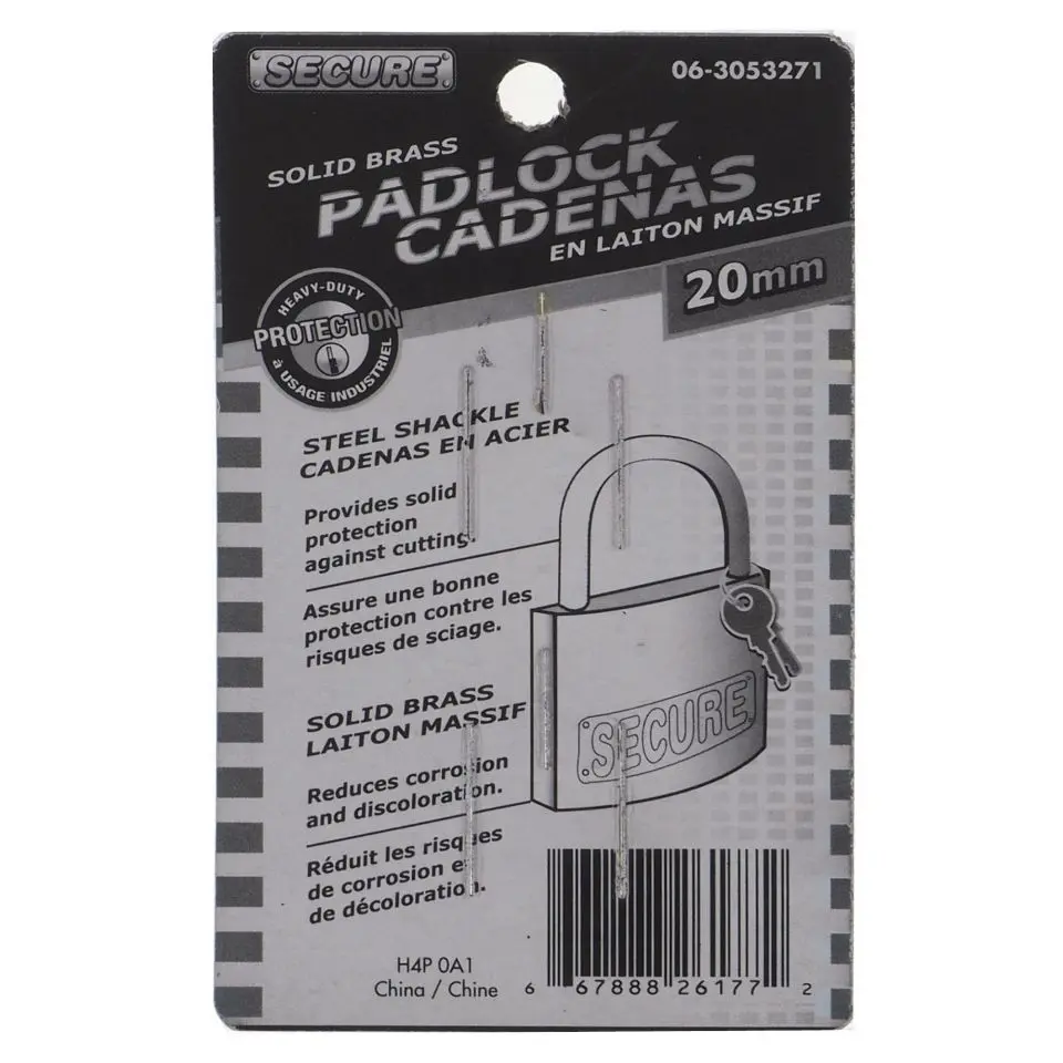 2PK Brass Padlocks