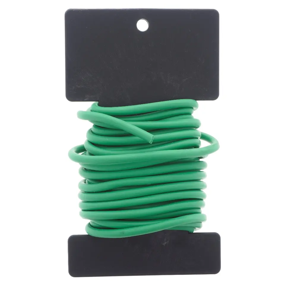 Green Plant Tie On Plastic Holder