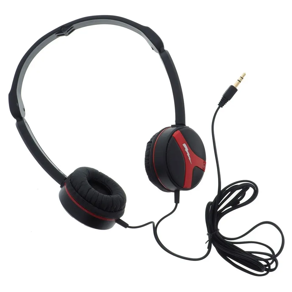 Casque d'écoute stéréo pliable - Caisse de 12 | Dollarama